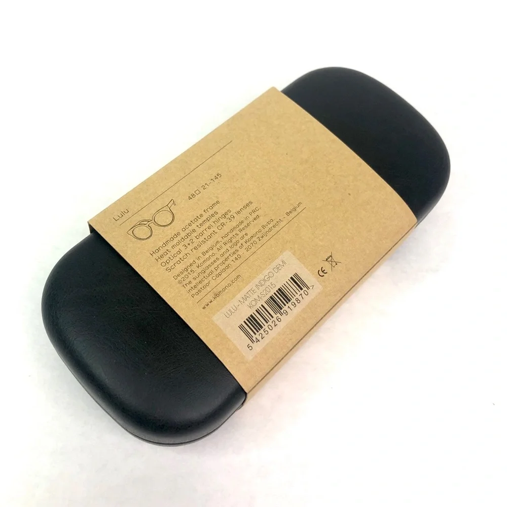 KOMONO Lulu Matte Indigo Demi Sunglasses NEW blue tortoise
